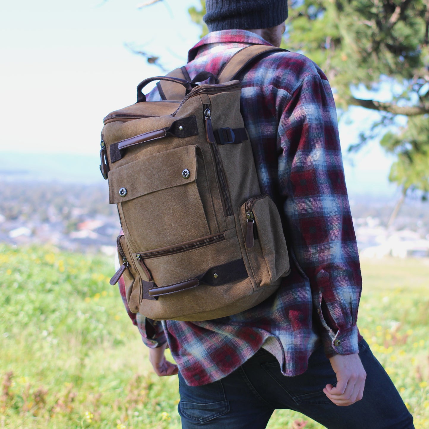 Canvas adventure backpack best sale