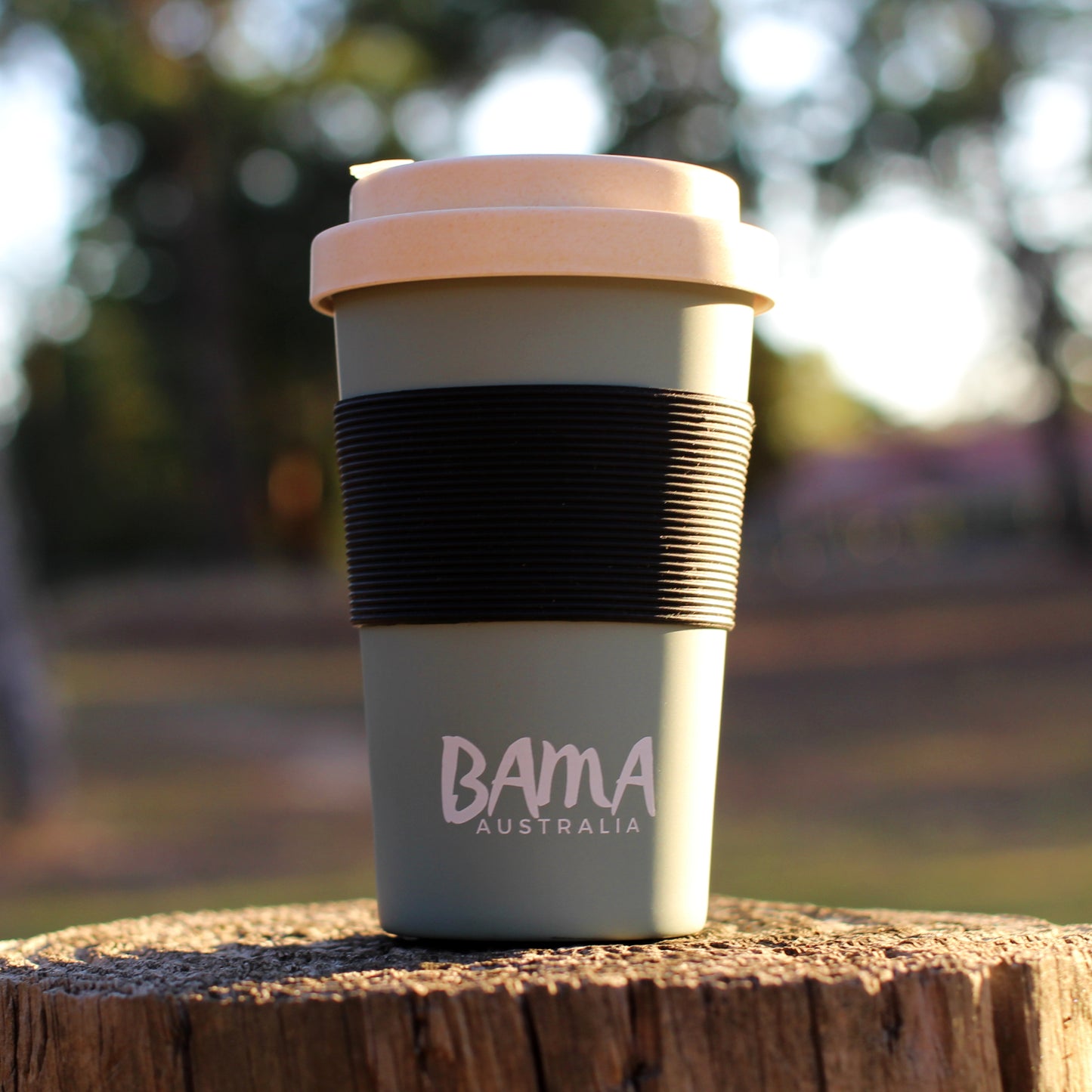 BAMA Biodegradable Bamboo Fibre Travel Mug