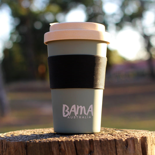 BAMA Biodegradable Bamboo Fibre Travel Mug