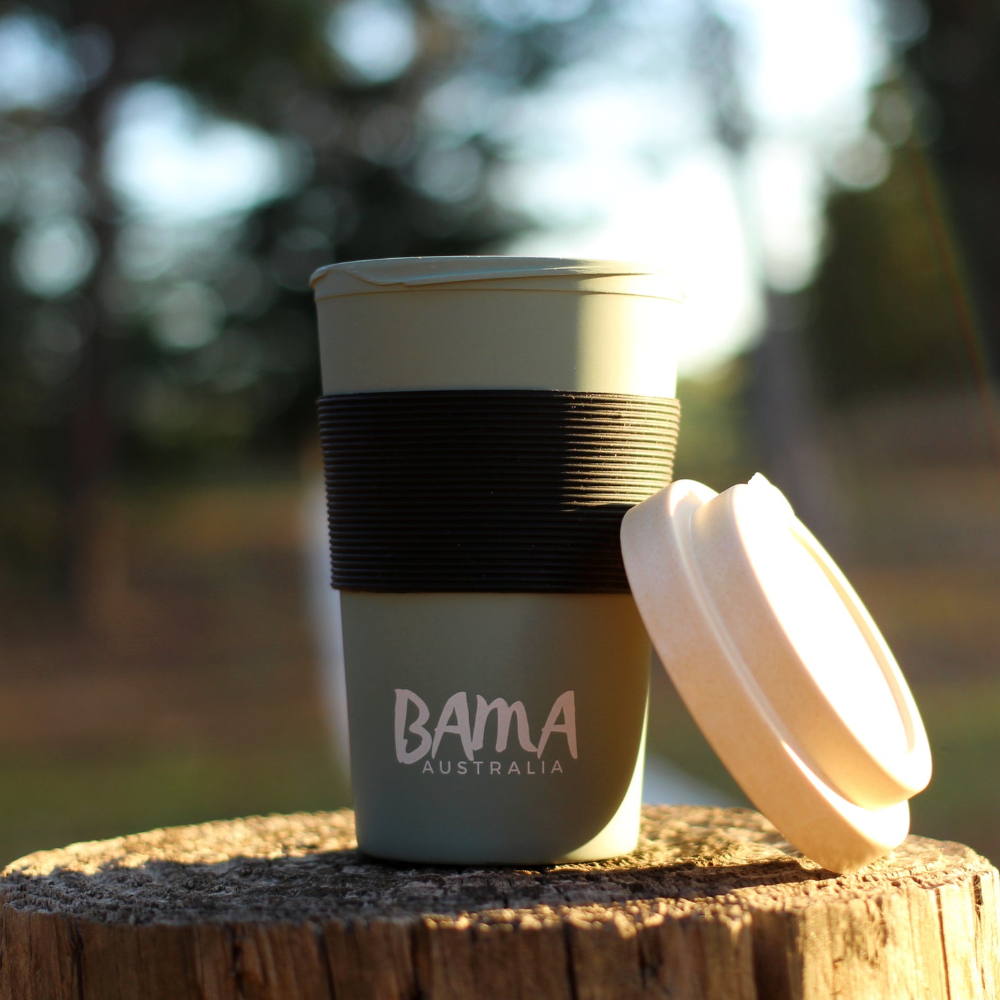 BAMA Biodegradable Bamboo Fibre Travel Mug