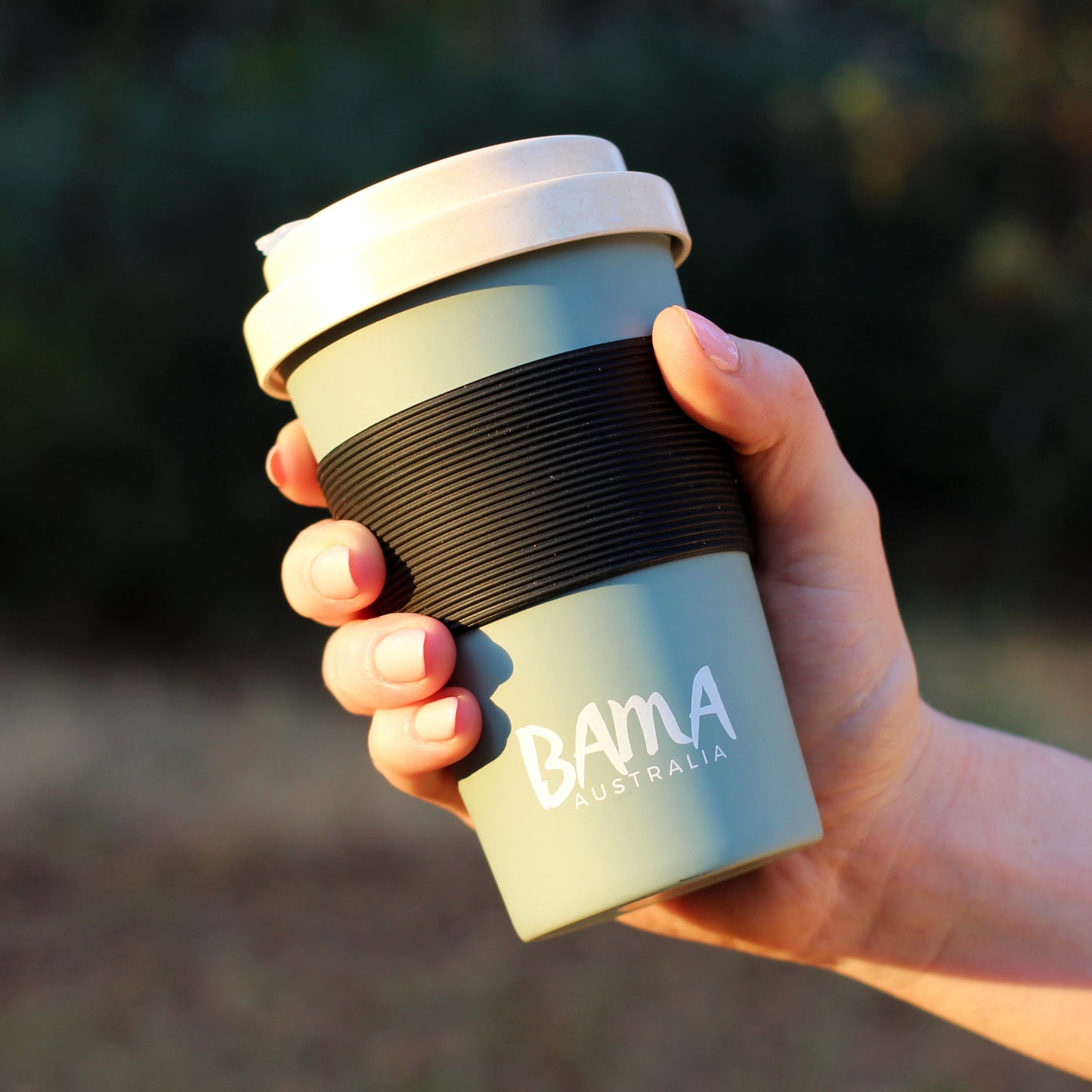 BAMA Biodegradable Bamboo Fibre Travel Mug