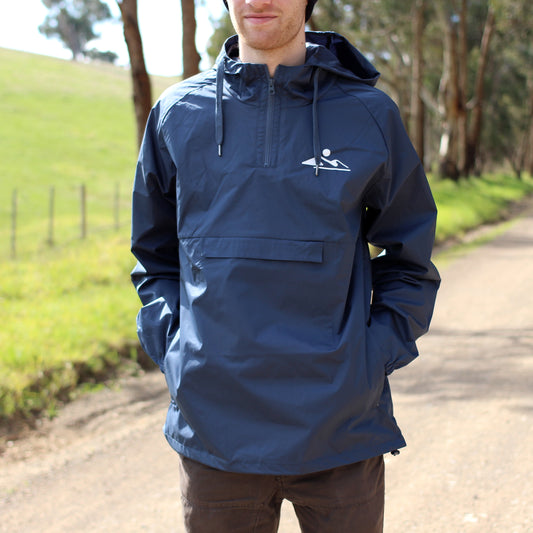 APEX PACKABLE WINDBREAKER NAVY