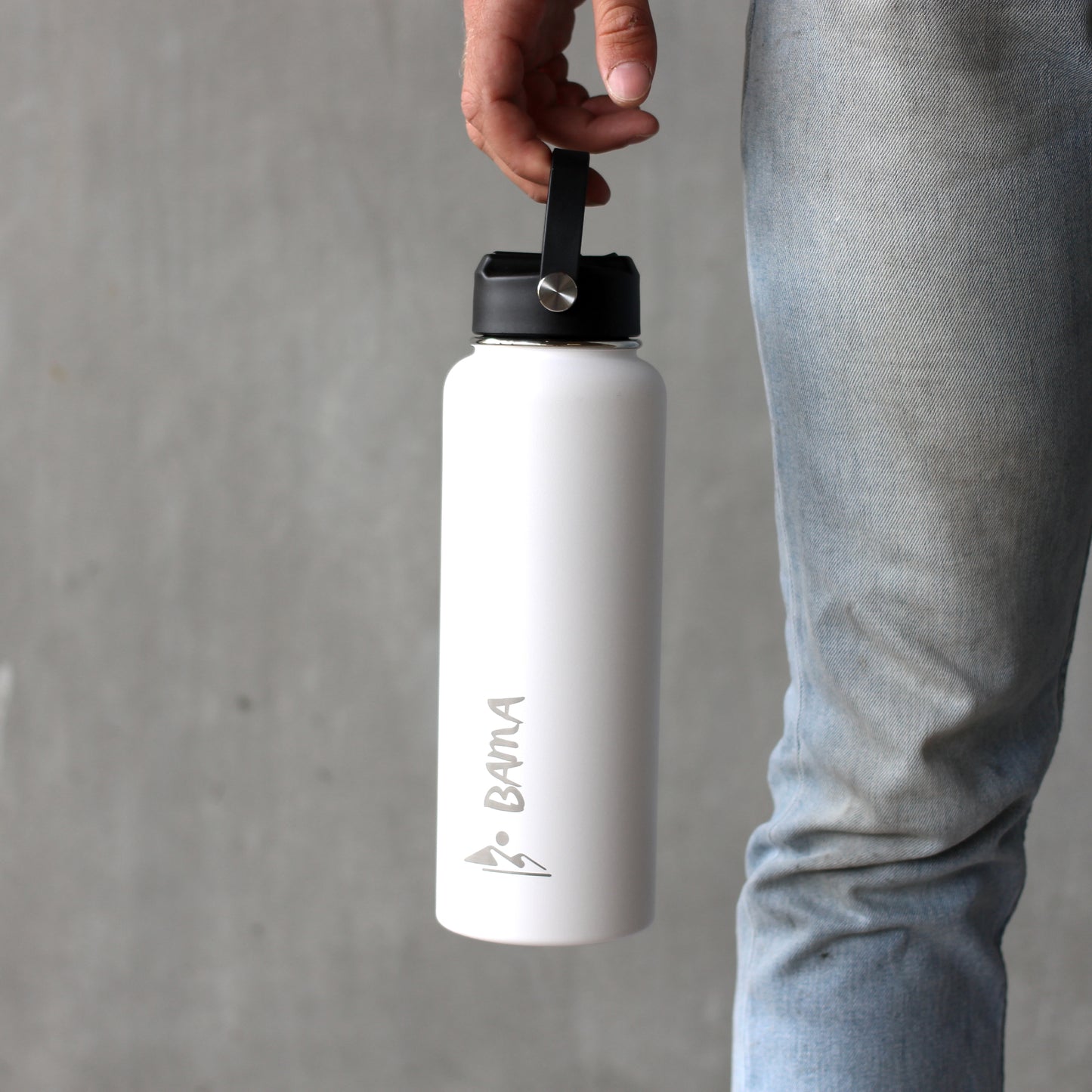 Insulated Summit Bottle (1L) White