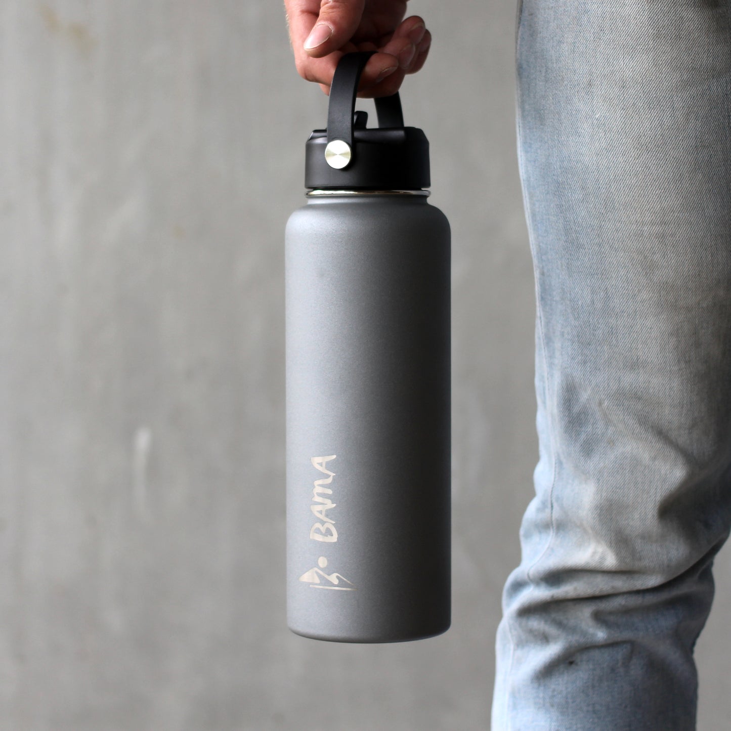 Insulated Summit Bottle (1L) Ash