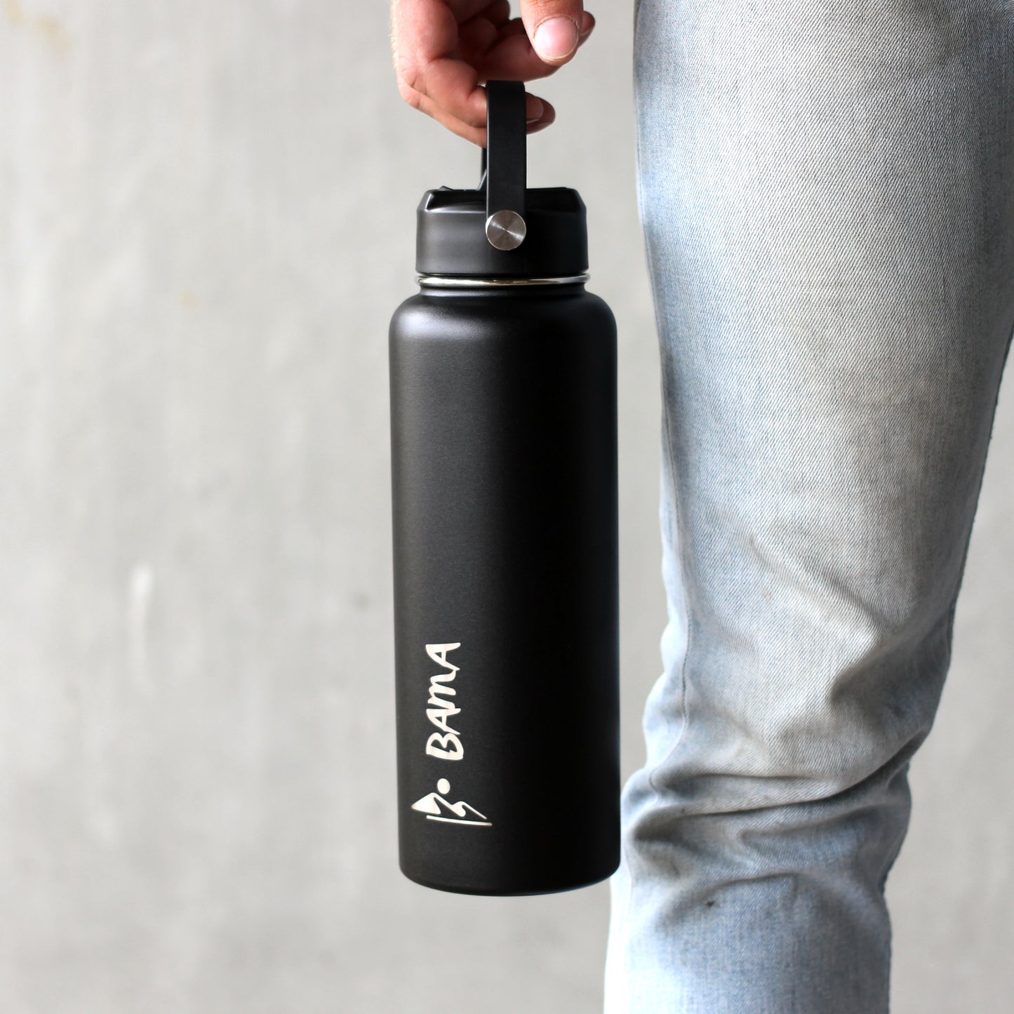 Insulated Summit Bottle (1L) Deep Black