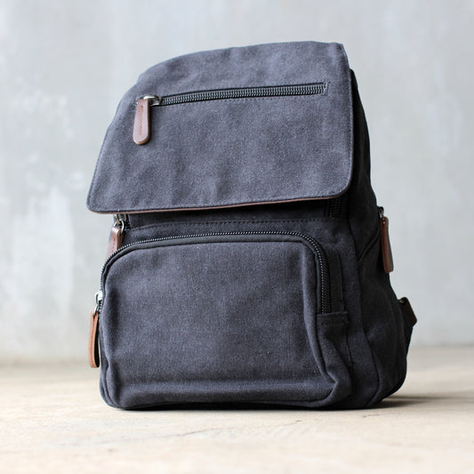 Compass Canvas Backpack