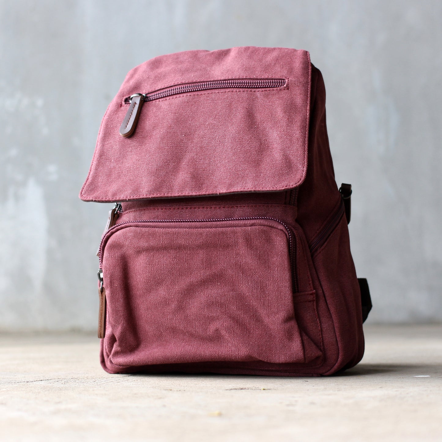 Compass Canvas Backpack