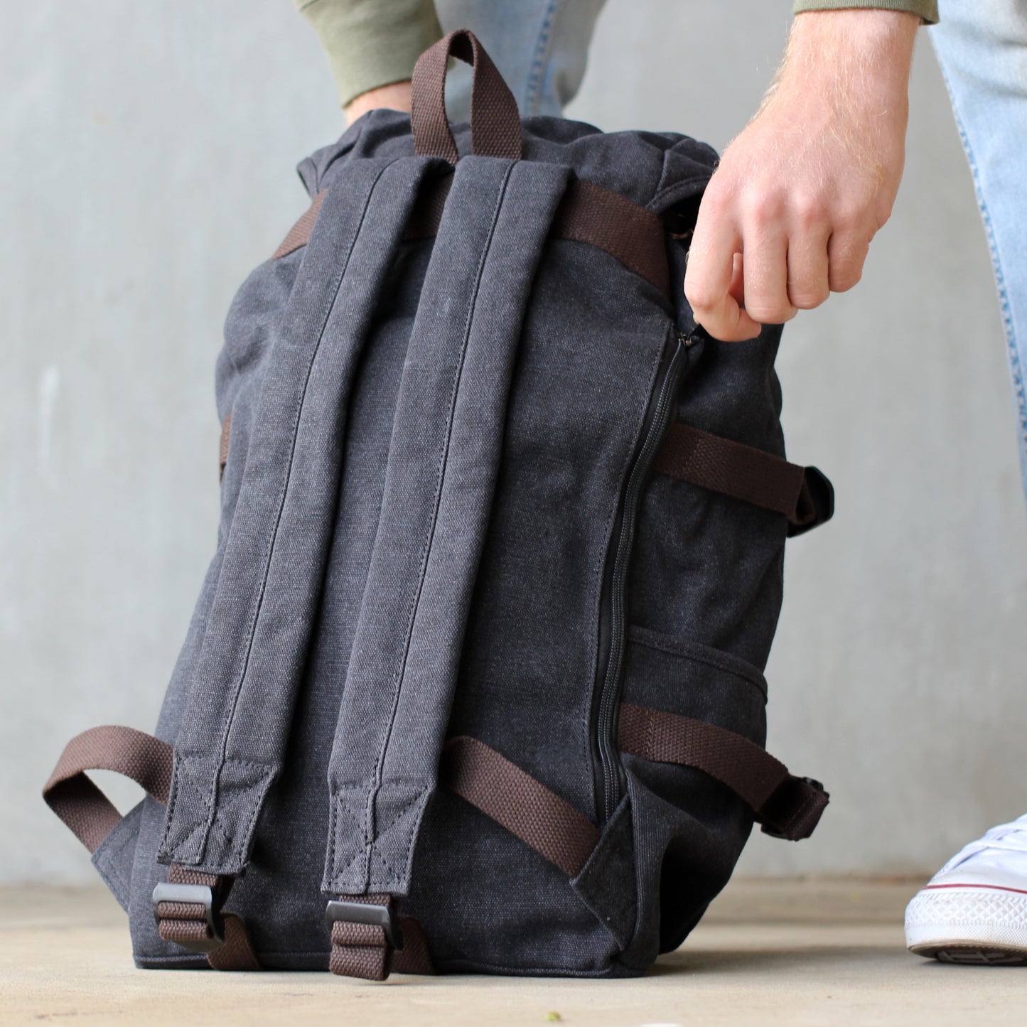 Traveller Canvas Backpack