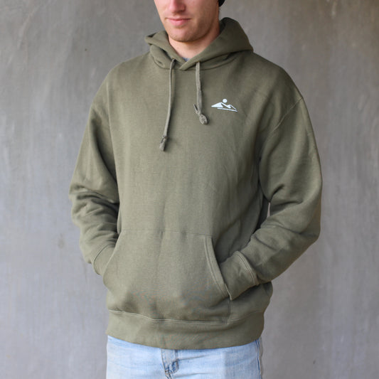 COSY HOODIE ARMY GREEN